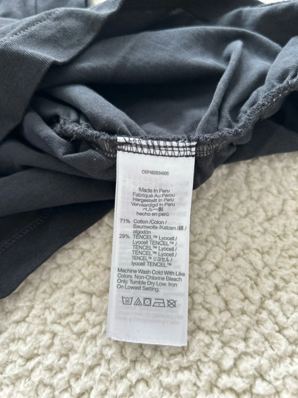 Madewell Sleeveless Side Cinched Sutro Casual Luxe Muscle Tank Black Size XS - Picture 7 of 8